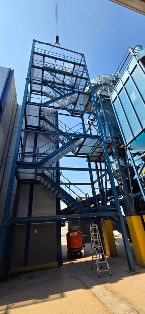 pintura líquida a pie de obra grandes estructuras